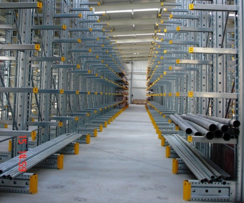 RAFTURI CANTILEVER DEPOZITARE PRODUSE LUNGI